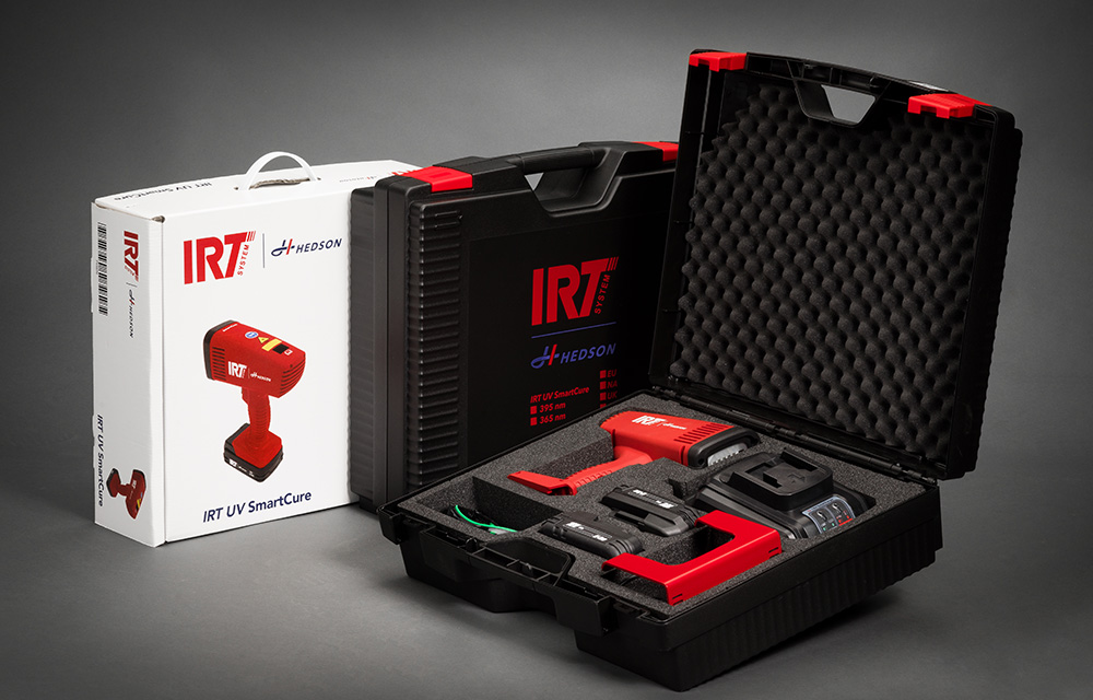 UV LED curing with SmartCure from IRT